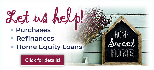 Let us help! banner